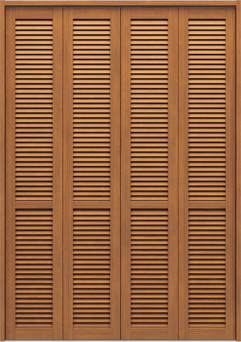 収納用建具ピノアース | クローゼットドア | N-LX - ミディアムブラウン色