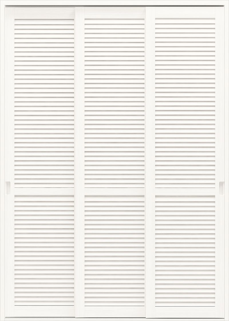 収納用建具ピノアース | 収納3連引き戸 | N-LX - ホワイト色