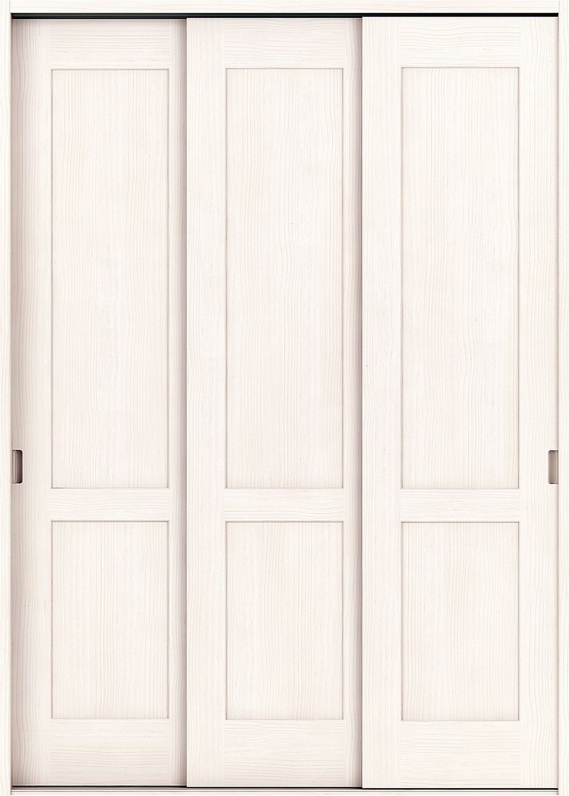 収納用建具ピノアース | 収納3連引き戸 | N-VP - ホワイト色