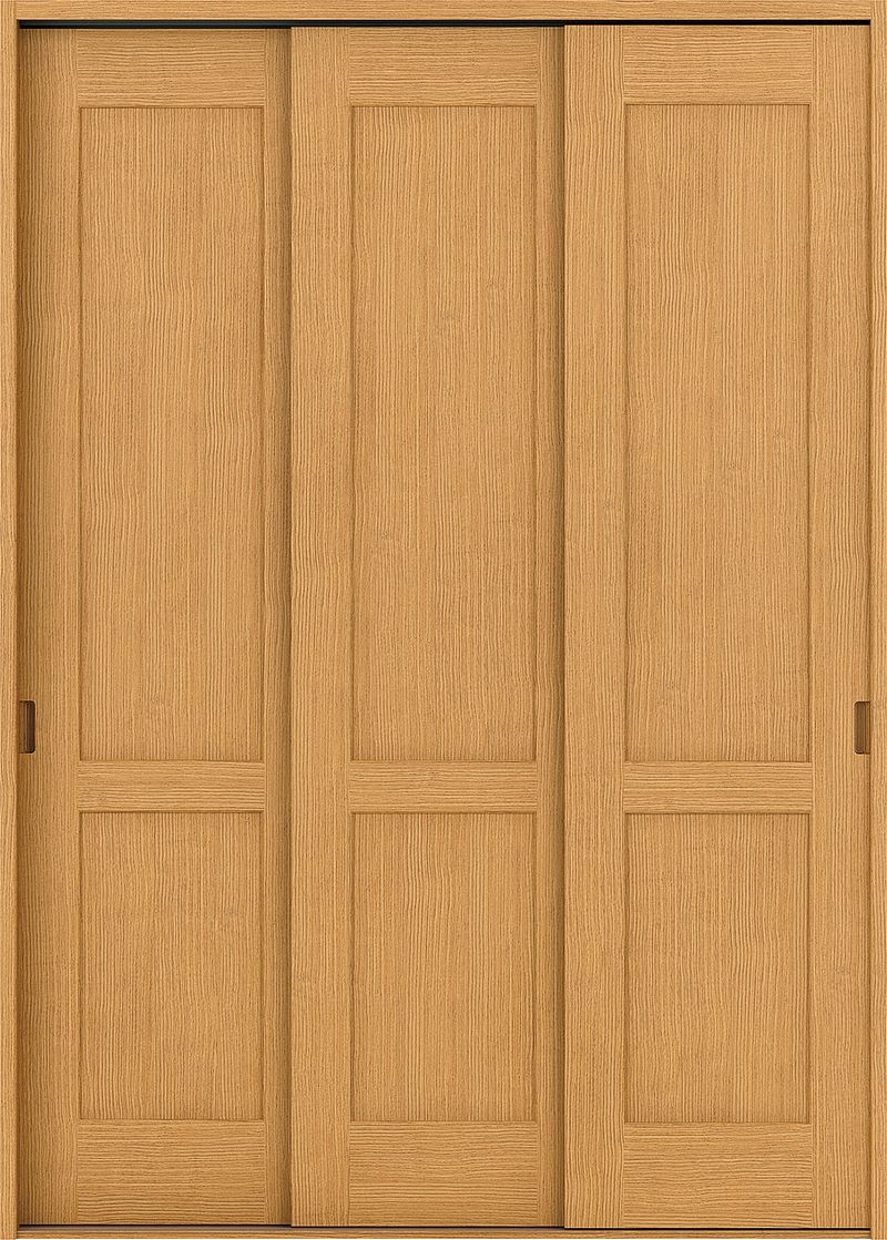 収納用建具ピノアース | 収納3連引き戸 | N-VP - ライト色