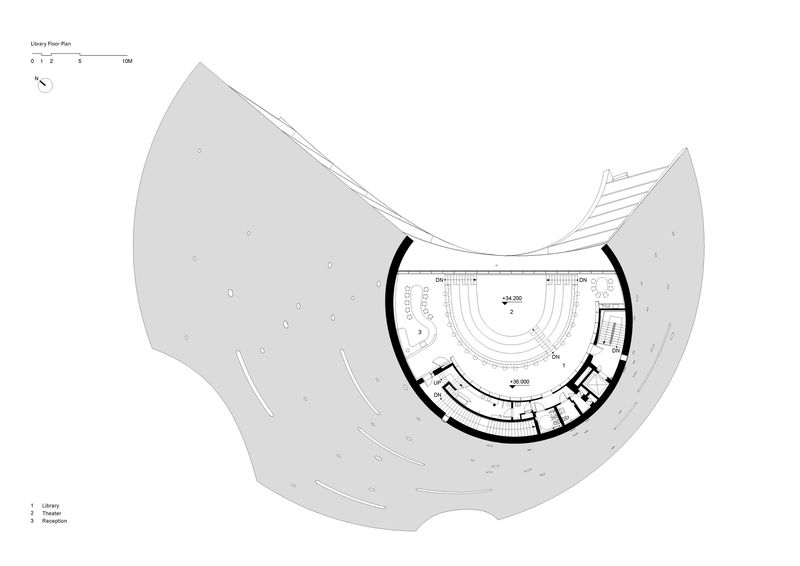 Library floor plan