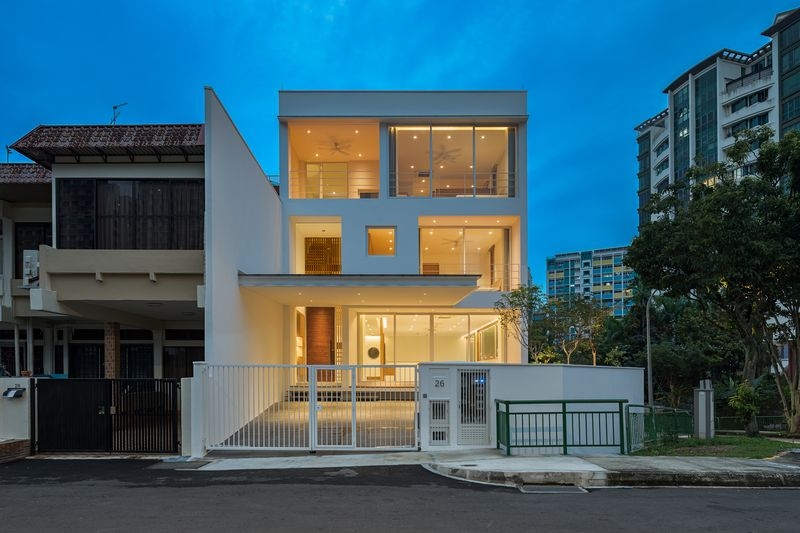 White cube on the Red Mountain