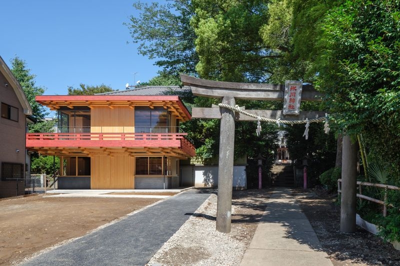 氷川台氷川神社社務所南館