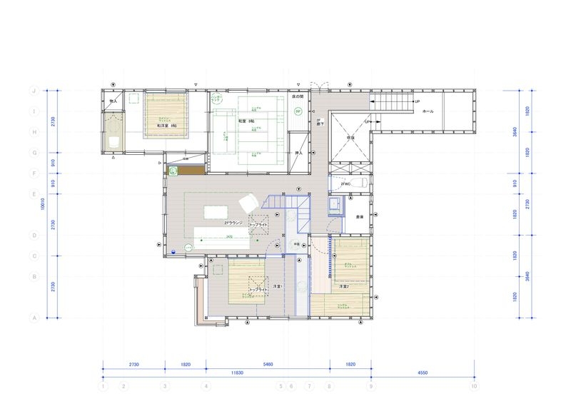 改装後平面図２F