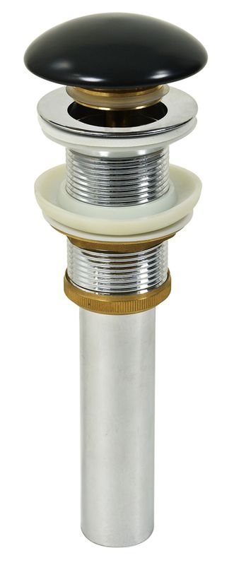 プッシュ式セラミックタイプ排水金具/オーバーフロー無 - プッシュ式セラミックタイプ排水金具