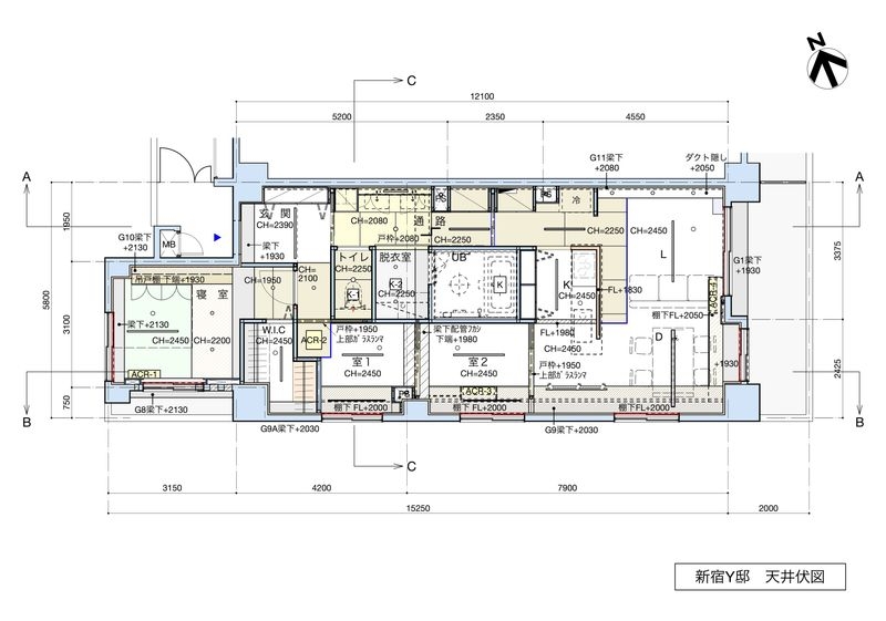 天井伏図