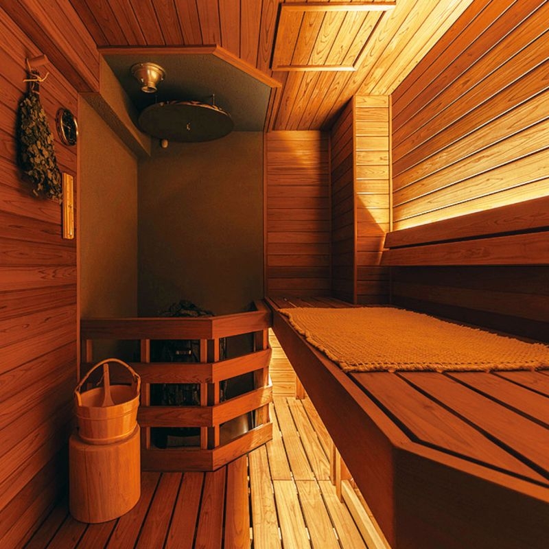 国産サウナ用木材　SAUMO（サウモ） - 91×12