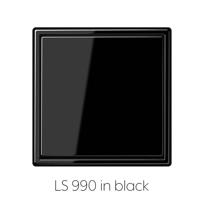LS990 プラスチック/1gang - ブラック