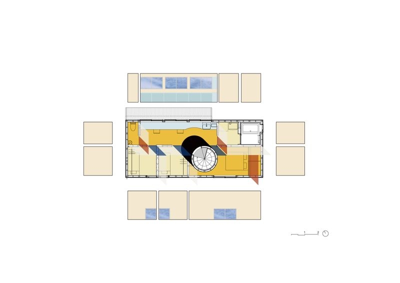 ２階平面・展開図