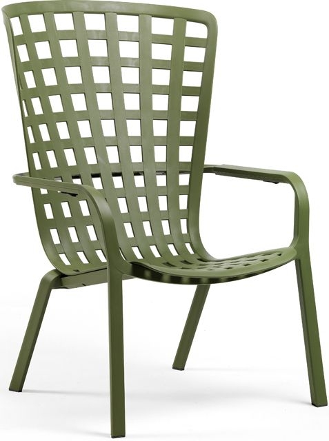 フォリオ - フォリオ リラックスチェアーＷ720×Ｄ810（925）×Ｈ1130（1065）ｍｍグリーン