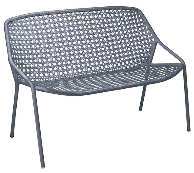 クロワゼット - クロワゼットベンチW1210×D650×H830mmストームグレー