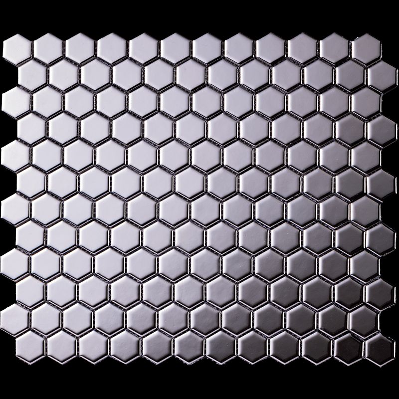 METAL GLAZE MOSAIC/メタル グレーズ モザイク - シルバー