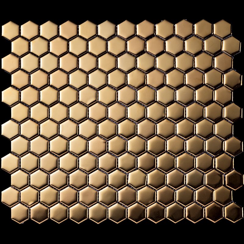 METAL GLAZE MOSAIC/メタル グレーズ モザイク - ゴールド