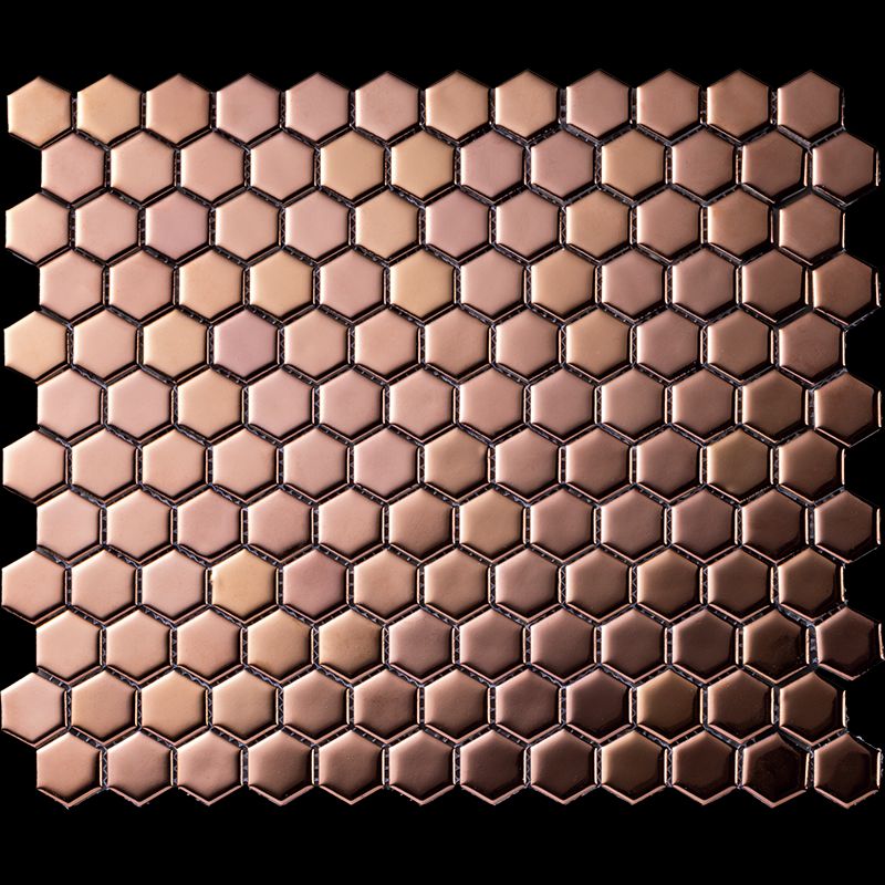 METAL GLAZE MOSAIC/メタル グレーズ モザイク - ローズ