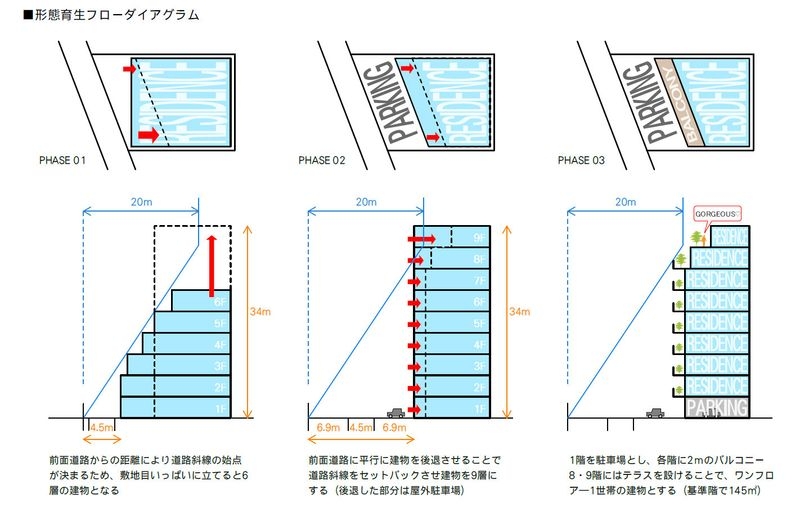 形態育成フローダイアグラム