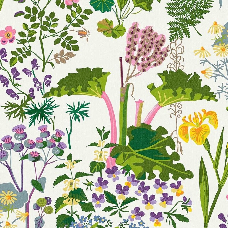 準不燃 不織布壁紙 北欧/世界の壁紙 - 植物・花・草木柄