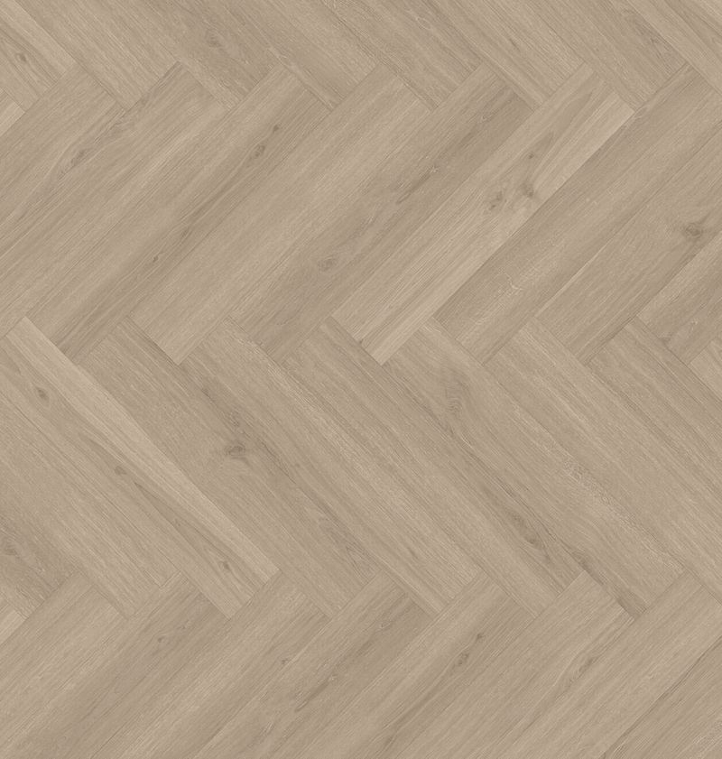Stark Herringbone/Kunstwerk - Oak Regent grey