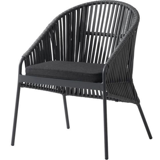 ラテナチェア - ダークグレー/ダークグレー