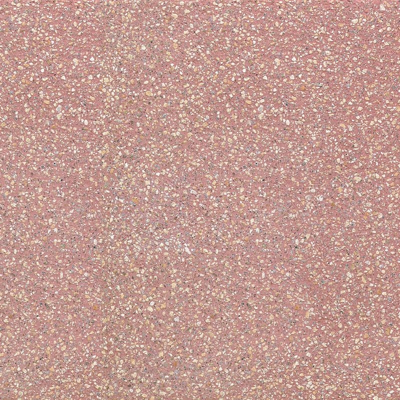 コンプレスドテラゾー - ベース：レッド×砕石：大理石