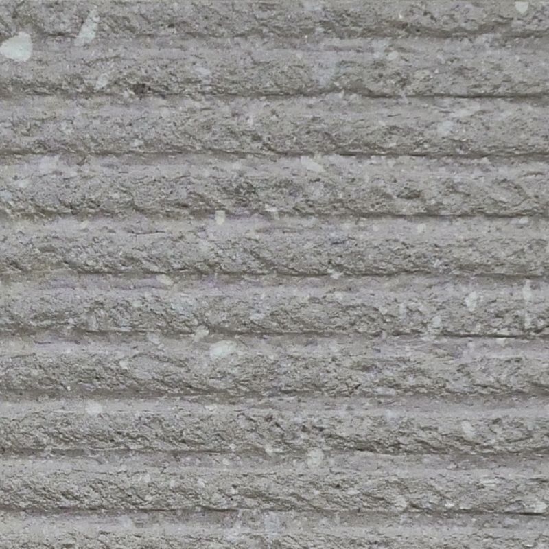 日本の銘石柄セメント系人造石｜石目調ブリックタイル/stonetex® ストーンテックスDSCブリックタイプ - 割れボーダー/サッポログレー