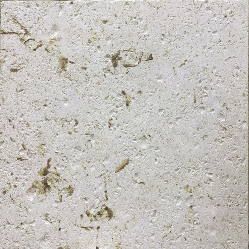 日本の銘石柄セメント系人造石｜石目調ブリックタイル/stonetex® ストーンテックスDSCブリックタイプ - フラット/リュウキュウアイボリー（300）