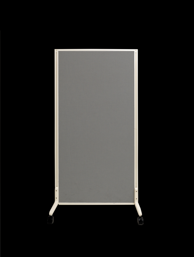 吸音ローパーティション/両面吸音仕様 - スチールグレー