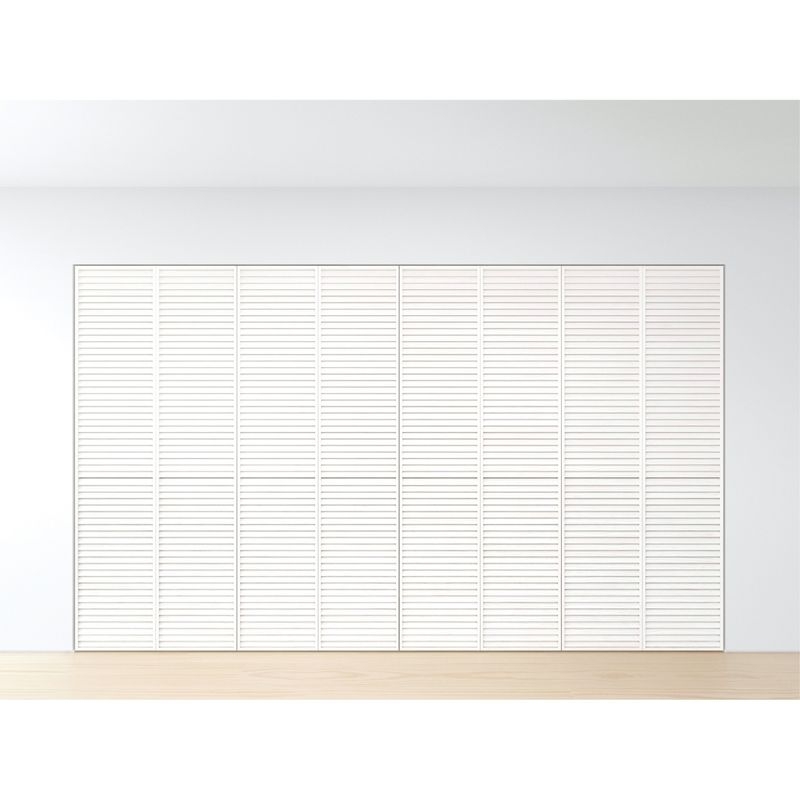 WO - Wardrobe doors | Louvered wood bifold door・C2色