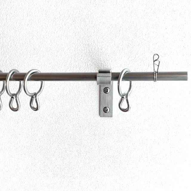 ステンレス カーテンレール シングル /10φセット - 1010~1400mm