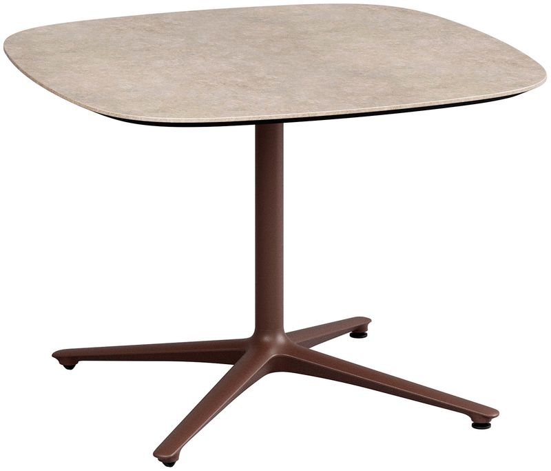 Unity/ユニティ - 十字脚タイプ：楕円形片側ローラー付