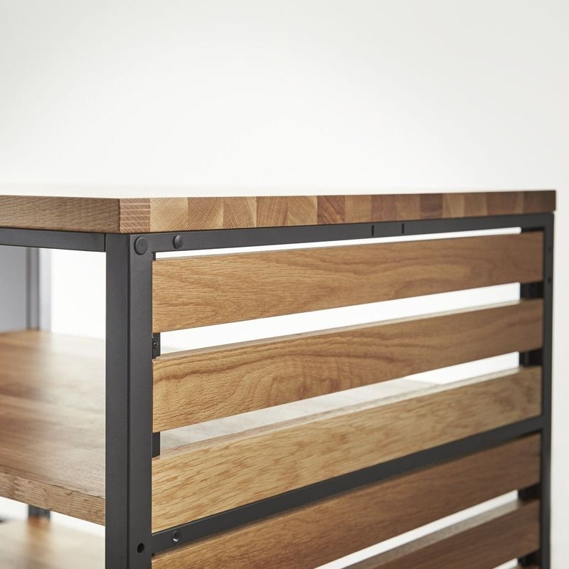 フレームキッチン - 樹種｜オーク