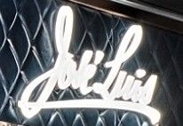 造作サイン 正面側面発光LED文字