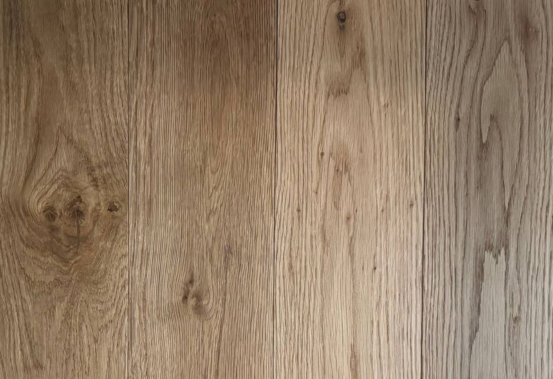 クラシックオーク複合 - ラスティック ナラ 節あり 150幅 オイル塗装 ブラッシング加工