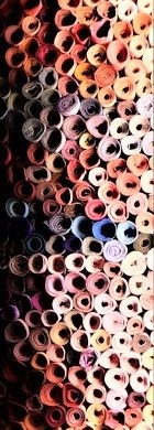 特注反物アート壁