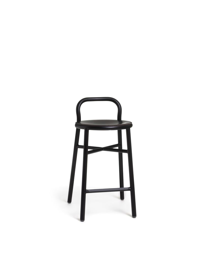 Pipe Stool - ブラック（ライトビーチ）