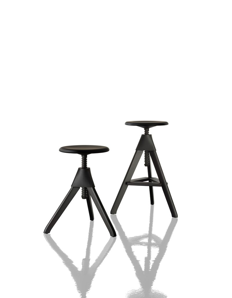 Jerry Stool - ブラック/ブラック