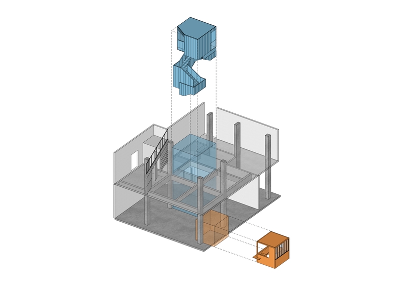 Exploded Axonometric Drawing