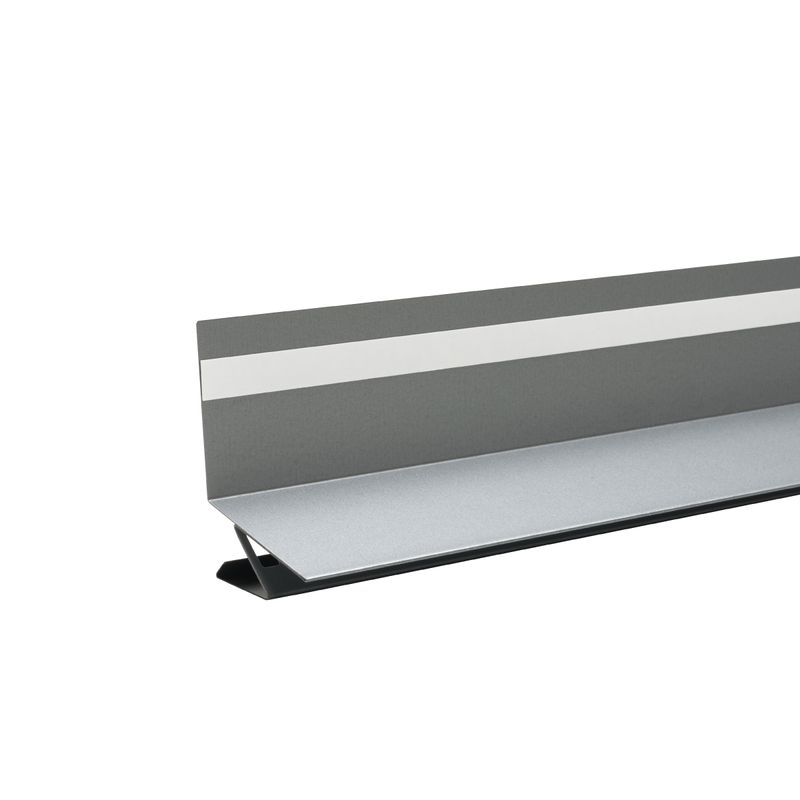 WM防鼠付シャープ水切り/鋼板製 - シルバー