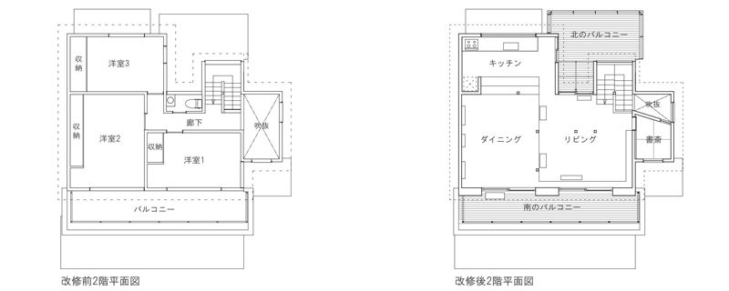 2階平面図