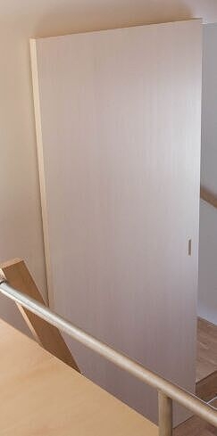 フラッシュ引き戸 シナ合板