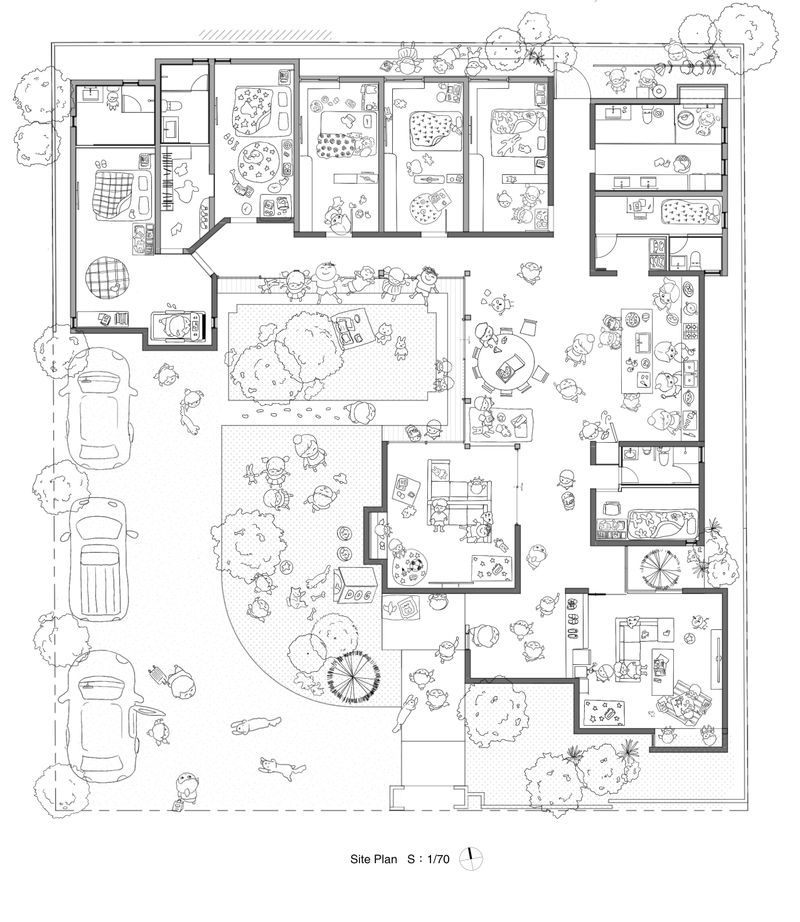 大屋根の下にさまざまなものが集い、融合するコンセプト「1つ屋根の下」