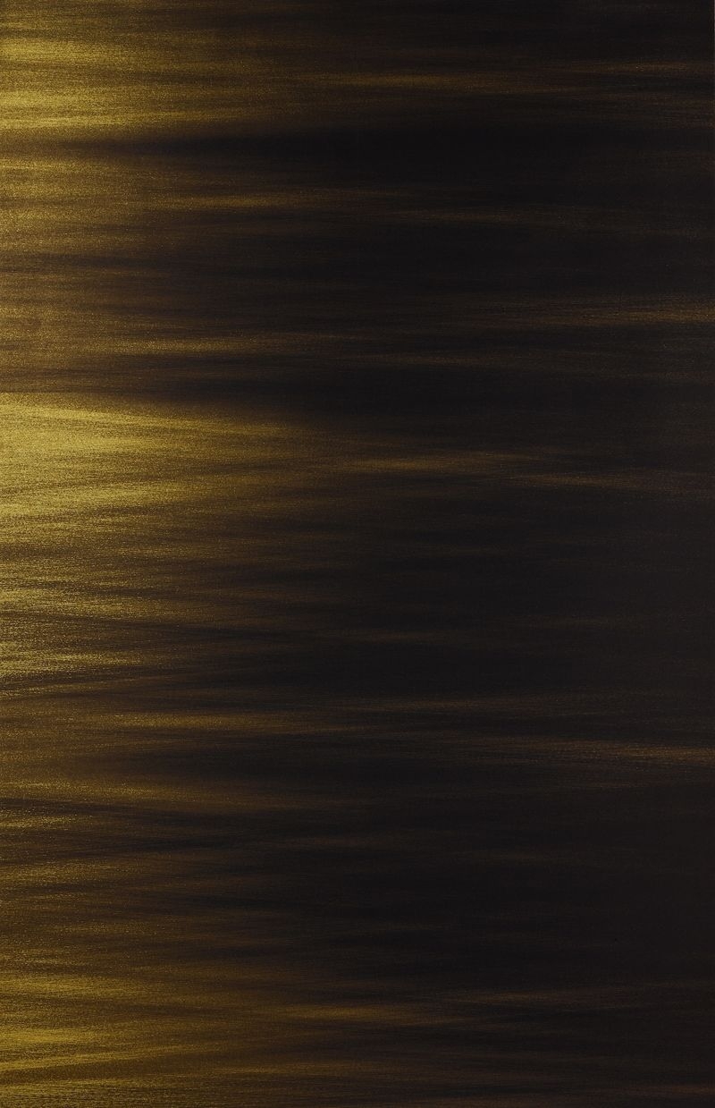 西陣織アート壁紙・パネルMiwaku002 - dark blue/gold