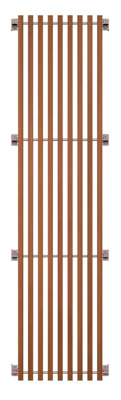 彩木スクリーンルーバー/ハイブリッド彩木ストライプスクリーン・開口部34×40縦格子タイプ S仕様（HAM-KS）
