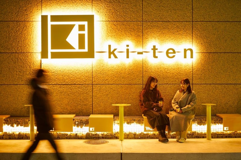 兜町に伝播する “黄色い” パブリックスペース 『ki-ten』