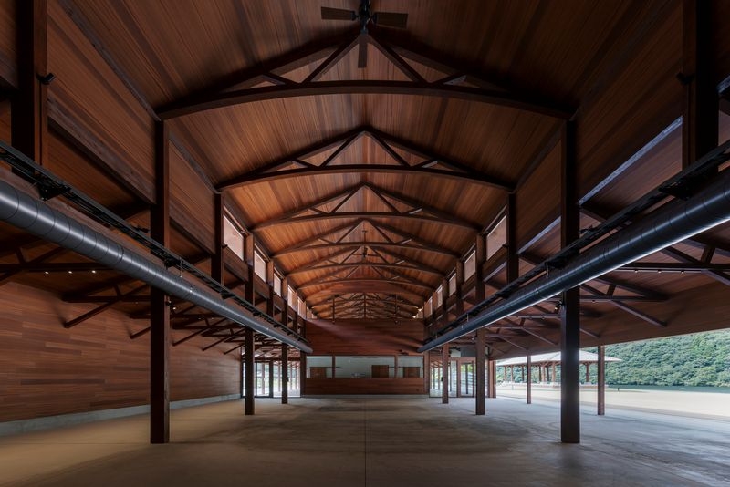 美郷町カヌー艇庫　カヌーパークみさと　カヌーレIMAI