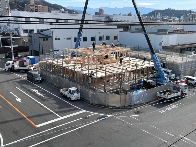 CLT建て方