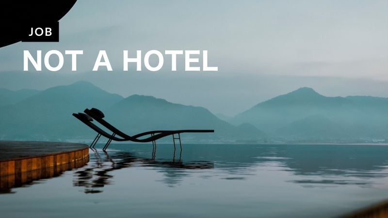#PR【NOT A HOTEL】求人掲載中！