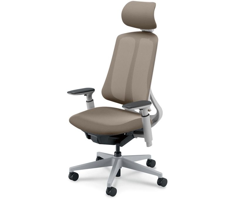 Reflek/チェア - Reflek／ミックスメッシュタイプ／エクストラハイバック／ライトグレイフレーム