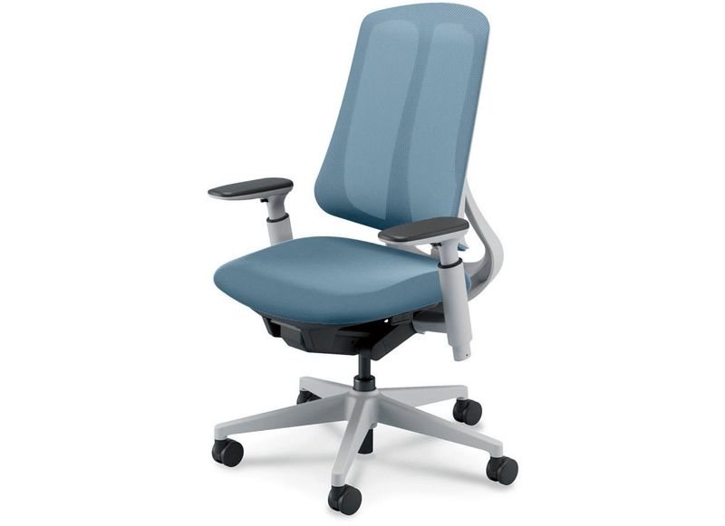 Reflek/チェア - Reflek／ミックスメッシュタイプ／ハイバック／ホワイトフレーム