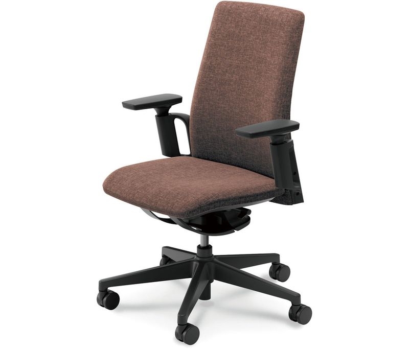 Alinel/チェア - Alinel／ミックス張地／本体ブラック