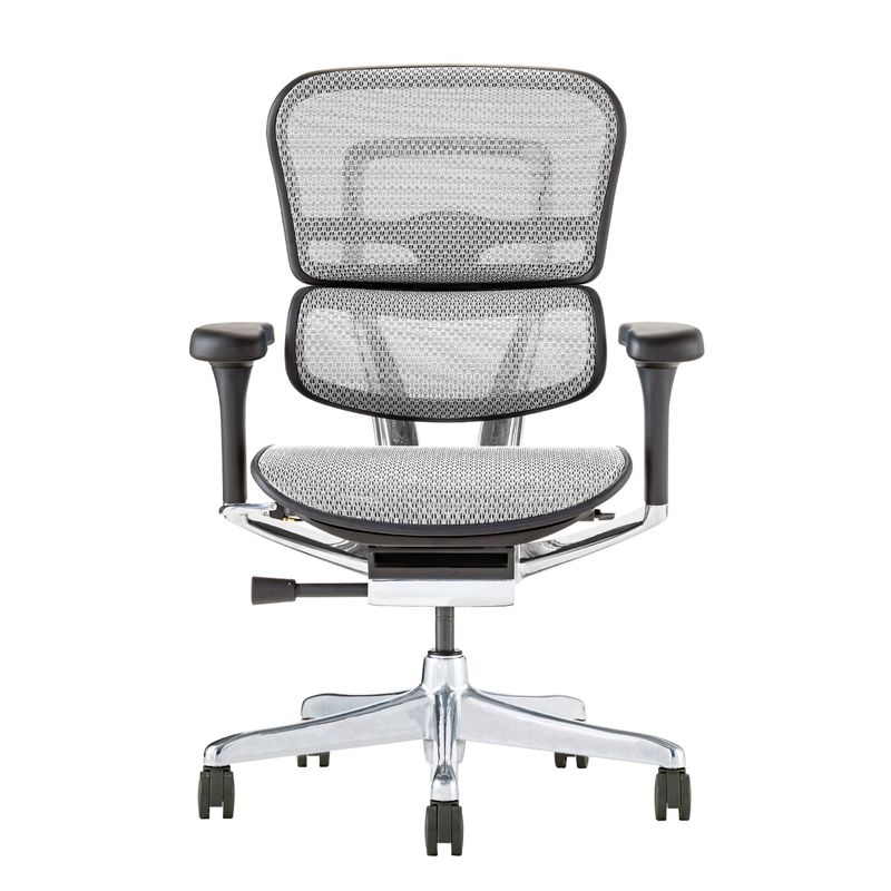 Ergohuman/PRO2 - Ergohuman PRO2 Low (Black Frame/White Mesh)
